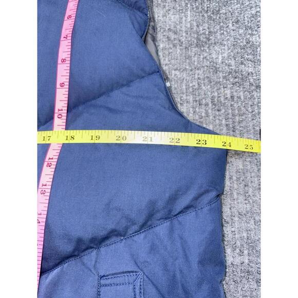 St. John's Bay Puffer Vest Men's L Navy Full Zip Quilted Lined Warm - Picture 13 of 15